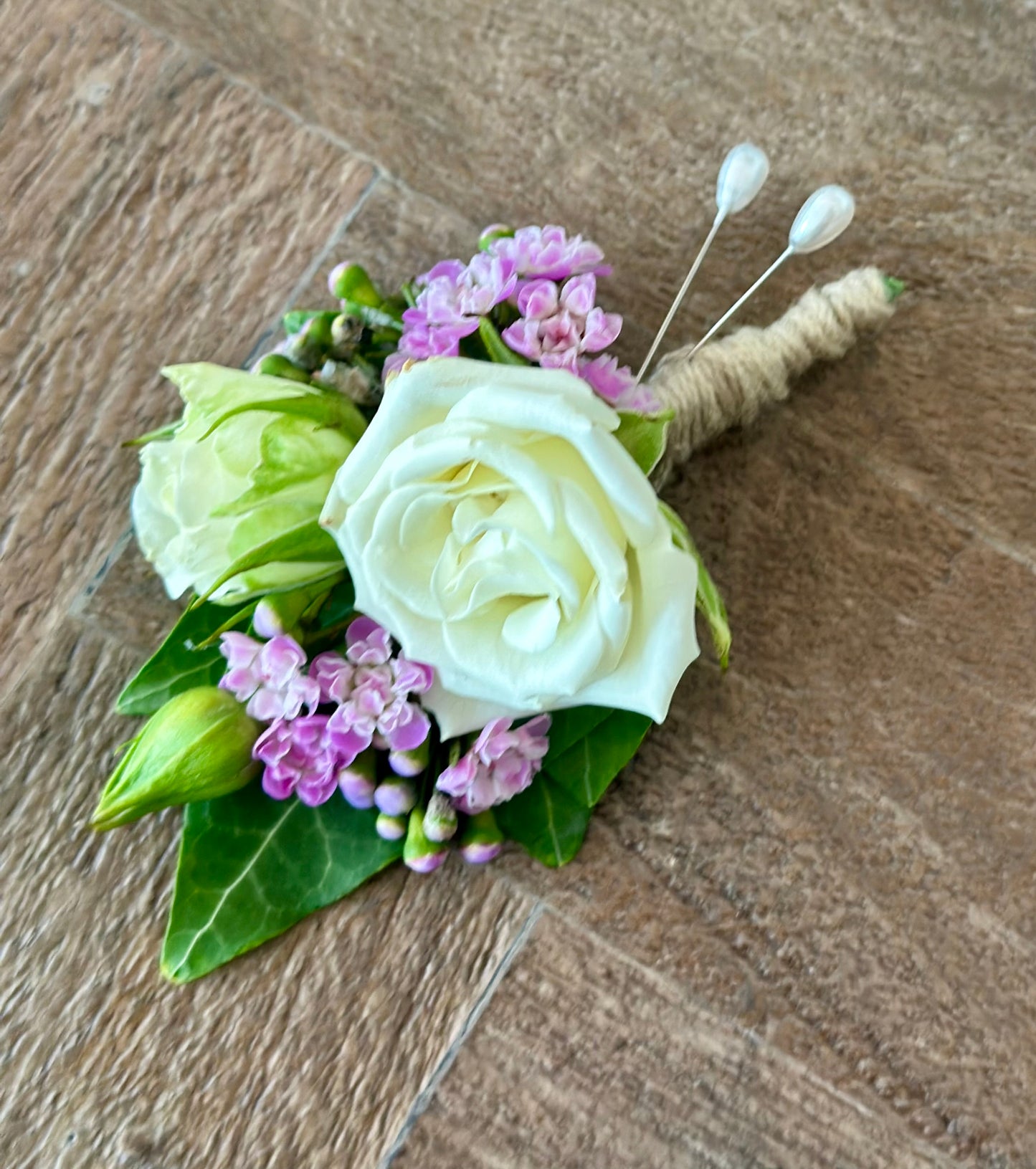 Snow Twilight Buttonhole