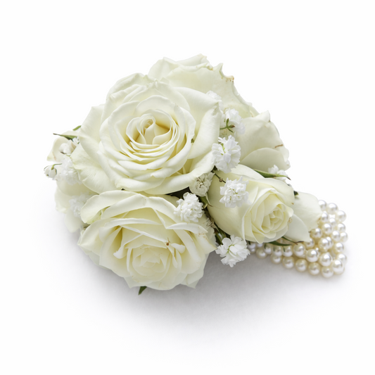 White Corsage – Baby’s Breath