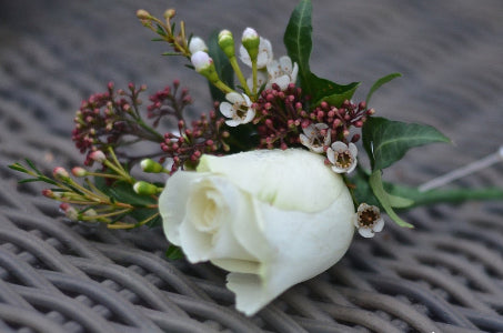 Snow Spark buttonhole