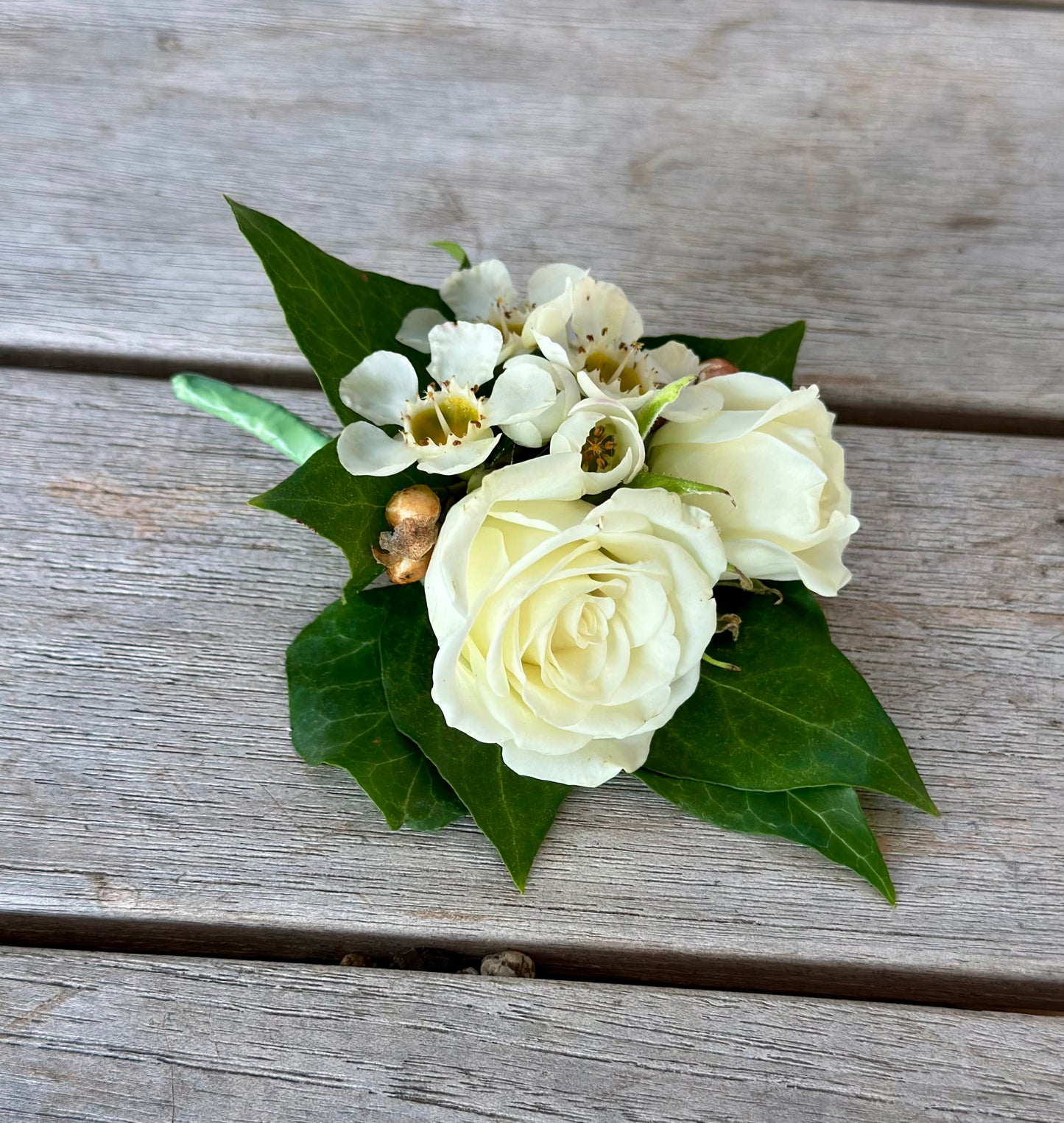 Snow Spark buttonhole
