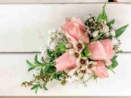 Blush Spark Corsage