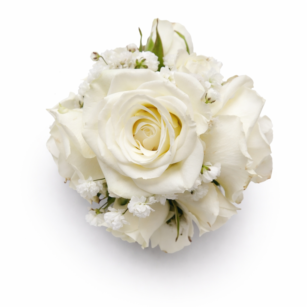 White Corsage – Baby’s Breath