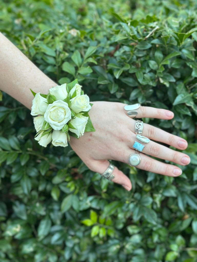 Snow Sprout Corsage
