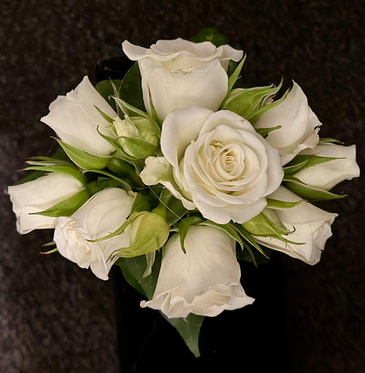 Snow Sprout Corsage